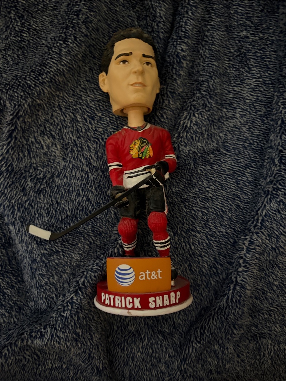 Patrick Sharp Red Chicago Hockey Bobblehead by